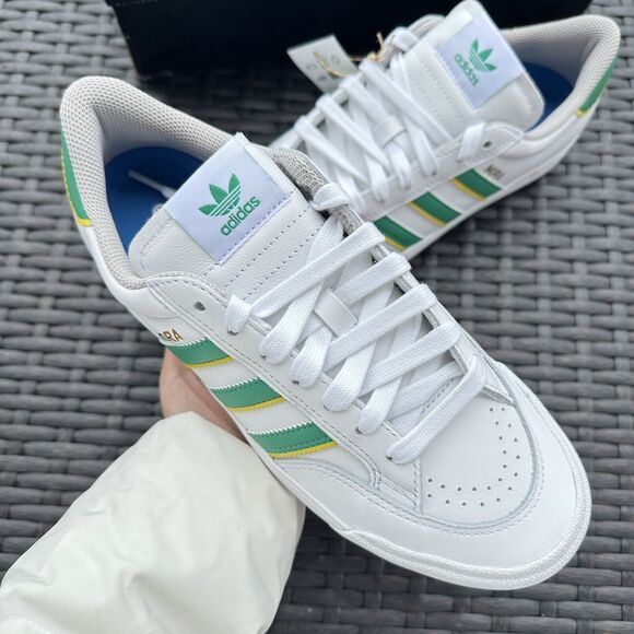 Adidas Nora White Court Green Yellow Men\'s Athletic Shoes IF2069 main image 7